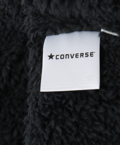 CONVERSE（コンバース）の「CONVERSE コンバース 裏ボアジャケット（130~160cm）（ブルゾン・キッズ・ブルー系その他/ブラック・130/140/150/160）」の9枚目の写真