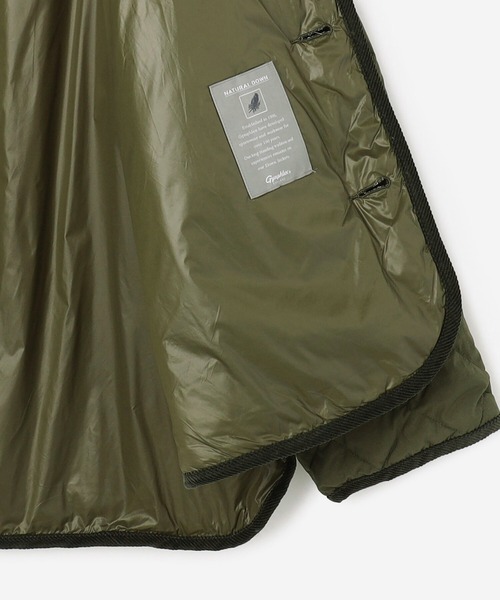 GYMPHLEX(ジムフレックス)の「Gymphlex | ダイヤキルトダウン ノーカラージャッケット WOMEN(ダウンジャケット/コート・レディース・ブラック/オリーブ・14/12)」の19枚目の写真