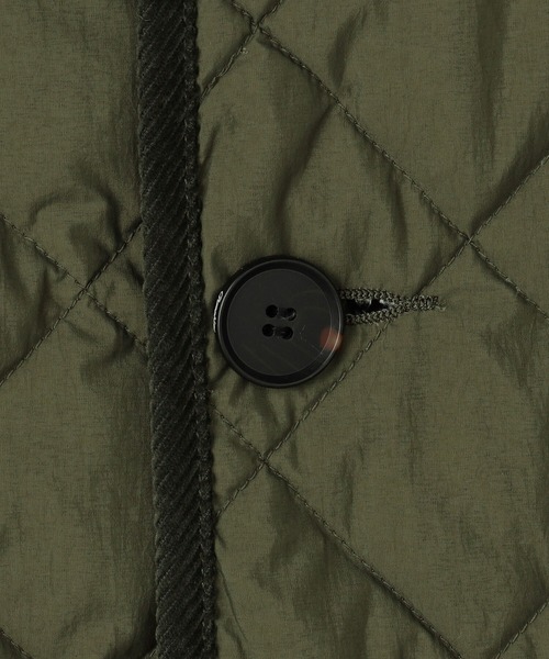 GYMPHLEX(ジムフレックス)の「Gymphlex | ダイヤキルトダウン ノーカラージャッケット WOMEN(ダウンジャケット/コート・レディース・ブラック/オリーブ・14/12)」の18枚目の写真