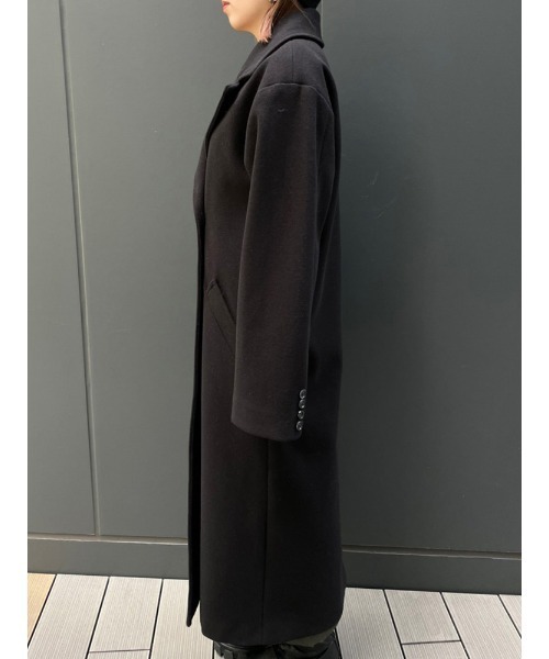 ENVYM（アンビー）の「メルトンロングＣＴ（その他アウター・レディース・ブラック/ブラウン/グレー・FREE）」の14枚目の写真