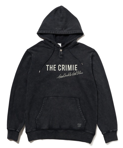 CRIMIE（クライミー）の「VINTAGE OVERDYE SWEAT SNAP HOODIE
