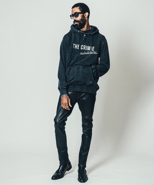 CRIMIE（クライミー）の「VINTAGE OVERDYE SWEAT SNAP HOODIE