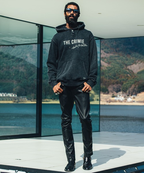 CRIMIE（クライミー）の「VINTAGE OVERDYE SWEAT SNAP HOODIE