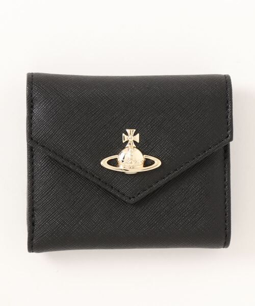 Vivienne Westwood(ヴィヴィアンウエストウッド)の「51150008-L001N-PFENVELOPE BILLFOLD(財布・レディース・ブラック・FREE)」の1枚目の写真