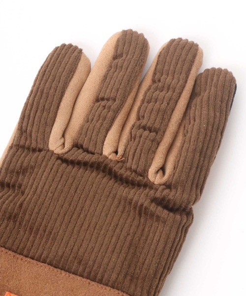 UNIVERSAL OVERALL（ユニバーサルオーバーオール）の「UNIVERSAL OVERALL/ユニバーサルオーバーオール コーデュロイ スエード 切替 グローブ/手袋（手袋・メンズ・アイボリー/ブラック/ベージュ/ブラウン・FREE）」の14枚目の写真