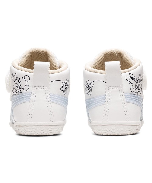 アシックス スクスク 18センチ ディズニー ミッキー ベージュ 未使用