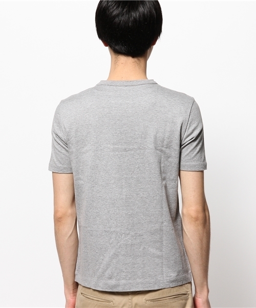 BRILLA per il gusto(ブリッラペルイルグースト)の「Brilla per il gusto / ベーシック ヘンリーネック Tシャツ(Tシャツ/カットソー・メンズ・ホワイト/グレー/ネイビー・MEDIUM/SMALL/LARGE/X-SMALL)」の9枚目の写真