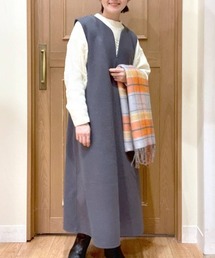 軽メルトンジャンパースカート