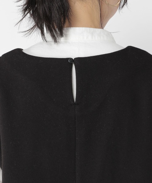 studio CLIP(スタディオクリップ)の「軽メルトンジャンパースカート(ジャンパースカート・レディース・チャコール/モカ/ブラック・MEDIUM/LARGE)」の16枚目の写真