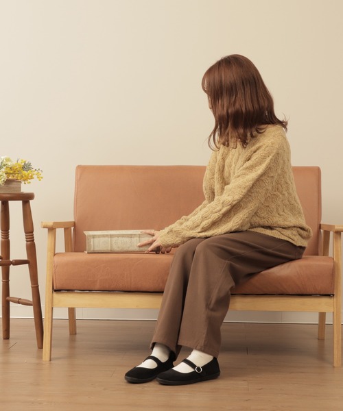 mil(ミル)の「【150㎝前後の小柄さんサイズ】マムフィットチノパンツ(チノパンツ・レディース・ライトベージュ/ブラウン/ベージュ・S/XS/XXS)」の17枚目の写真