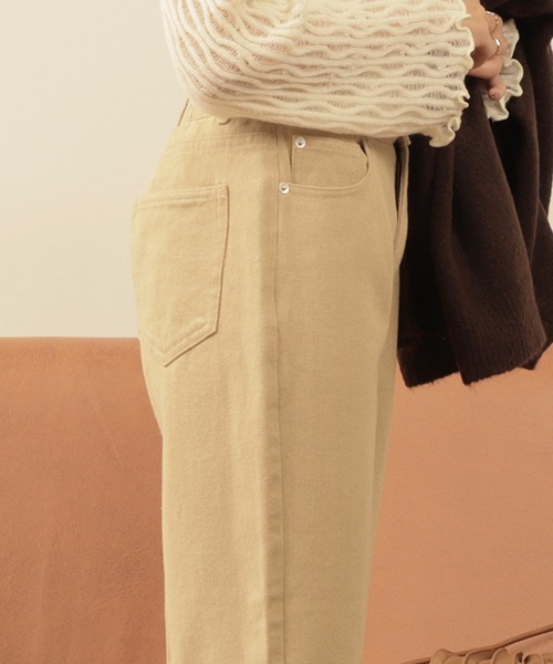 mil(ミル)の「【150㎝前後の小柄さんサイズ】マムフィットチノパンツ(チノパンツ・レディース・ライトベージュ/ブラウン/ベージュ・S/XS/XXS)」の18枚目の写真