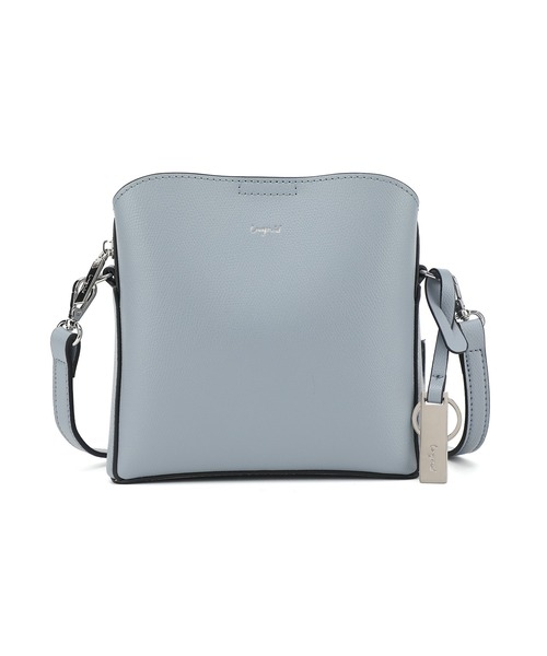 Ungrid（アングリッド）の「【Ungrid/アングリッド】【WEB限定商品】キーリングチャーム付　ミニショルダーバッグ（ショルダーバッグ・レディース・ブルー系その他/キャメル/アイボリー/グレイッシュベージュ/カーキ/ブラック/スモークピンク/オリーブ/ベージュ/ダークブラウン/ゴールド/シルバー/ライトブルー/ホワイト/ラベンダー/イエロー・FREE）」の9枚目の写真