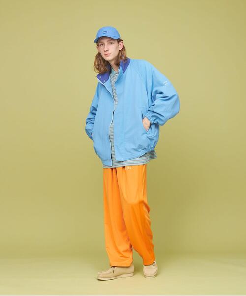 CITEN(シテン)の「<CITEN>トラック ジャージ ラインパンツ(その他パンツ・メンズ・ケリー/オレンジ/ネイビー/ブラック・FREE)」の4枚目の写真