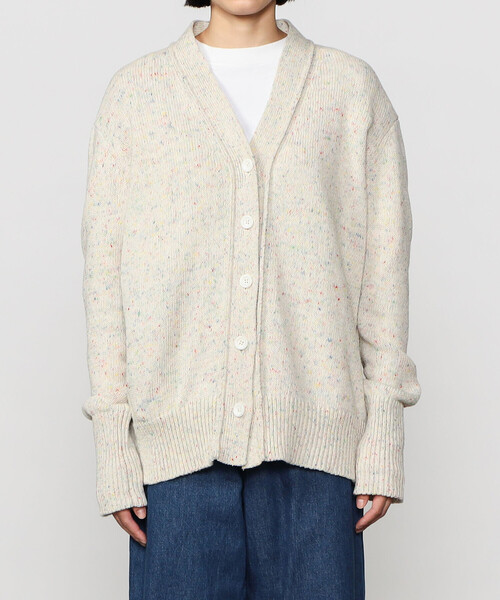 Bshop(ビショップ)の「MEYAME | ツイードカーディガン WOMEN(カーディガン/ボレロ・レディース・ホワイト・F)」の6枚目の写真