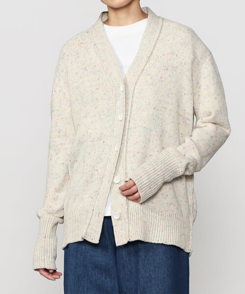 Bshop(ビショップ)の「MEYAME | ツイードカーディガン WOMEN(カーディガン/ボレロ・レディース・ホワイト・F)」の3枚目の写真