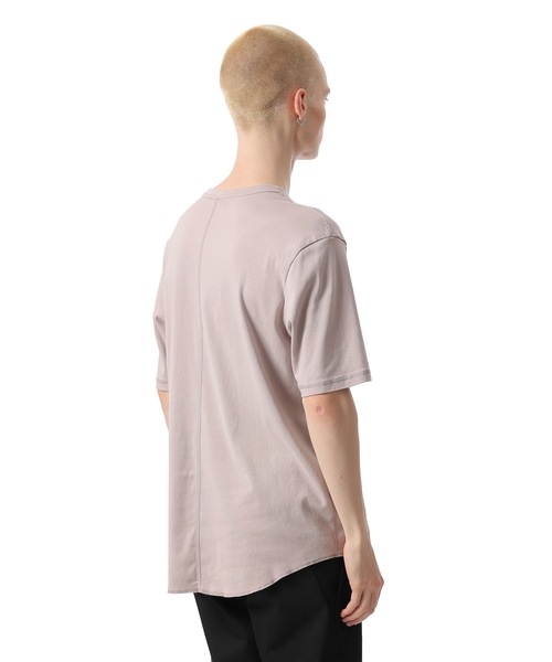 ATTACHMENT（アタッチメント）の「スビンコットン リブ Oネック S/S TEE   /  SVIN CO RIB O-NECK S/S TEE（Tシャツ/カットソー・メンズ・ホワイト/スモークピンク/ブラック/グレー系その他・1/3/2）」の11枚目の写真