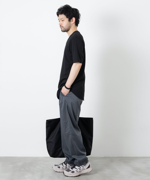 ATTACHMENT（アタッチメント）の「スビンコットン リブ Oネック S/S TEE   /  SVIN CO RIB O-NECK S/S TEE（Tシャツ/カットソー・メンズ・ホワイト/スモークピンク/ブラック/グレー系その他・1/3/2）」の16枚目の写真