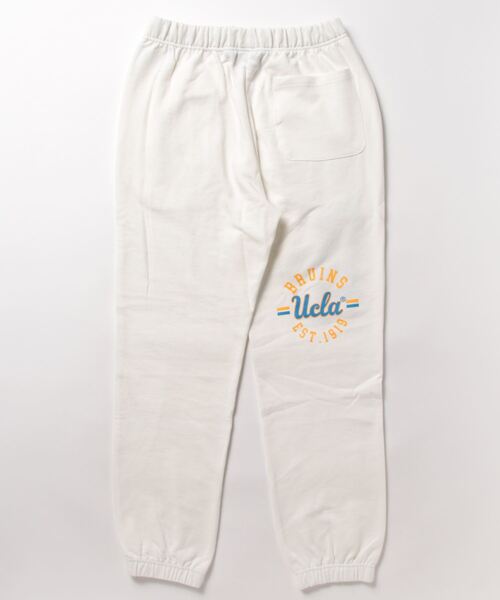 UCLA(ユーシーエルエー)の「【UCLA】 プリント+刺繍 裏毛 スウェットパンツ(スウェットパンツ・メンズ・チャコールグレー/グリーン/オフホワイト・2/3)」の10枚目の写真