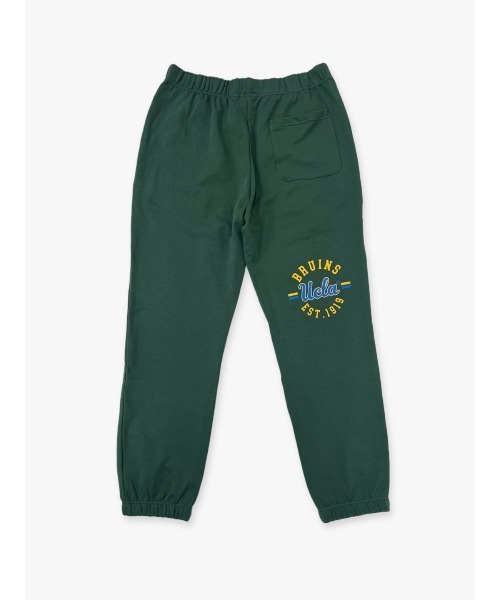 UCLA(ユーシーエルエー)の「【UCLA】 プリント+刺繍 裏毛 スウェットパンツ(スウェットパンツ・メンズ・チャコールグレー/グリーン/オフホワイト・2/3)」の11枚目の写真