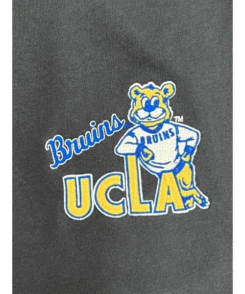 UCLA(ユーシーエルエー)の「【UCLA】 プリント+刺繍 裏毛 スウェットパンツ(スウェットパンツ・メンズ・チャコールグレー/グリーン/オフホワイト・2/3)」の6枚目の写真