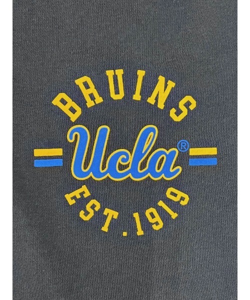 UCLA(ユーシーエルエー)の「【UCLA】 プリント+刺繍 裏毛 スウェットパンツ(スウェットパンツ・メンズ・チャコールグレー/グリーン/オフホワイト・2/3)」の8枚目の写真