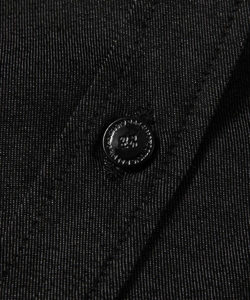 RAF SIMONS(ラフシモンズ)の「Cropped denim shirt(シャツ/ブラウス・レディース・ブラック・S/M)」の4枚目の写真