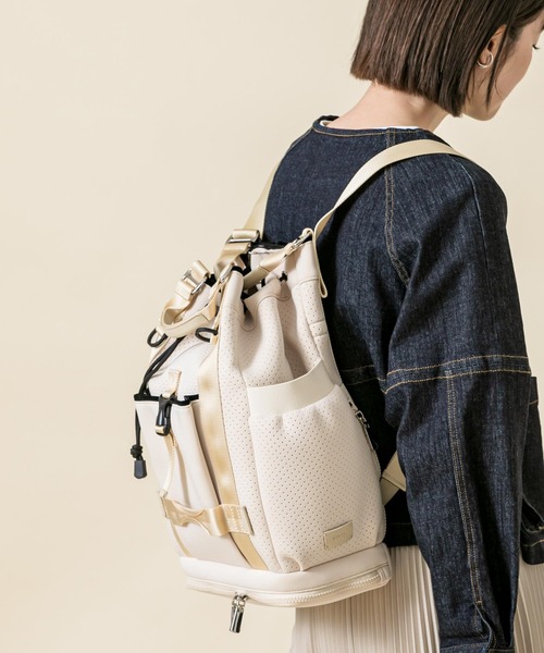 story.（ストーリー）の「ネオプレン5Pリュック（バックパック/リュック・レディース・ベージュ・FREE）」の9枚目の写真