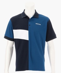 BRIEFING | 【ブリーフィングゴルフ】CR MENS PATCHWORK POLO RELAXED FIT(ポロシャツ)