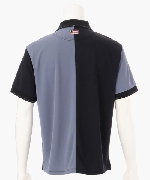 BRIEFING ブリーフィング　ゴルフ　ポロシャツ　カモフラ　ブラック　L ブリーフィング ゴルフ ウェア メンズ リラックスフィット カモ