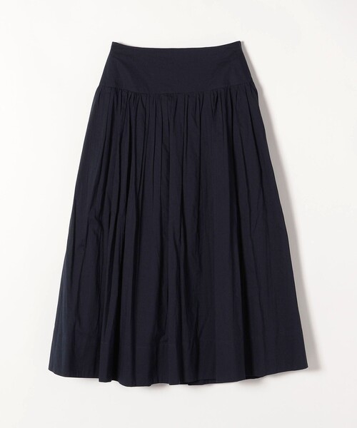 SHIPS any（シップス エニィ）の「SHIPS any: 〈洗濯機可能〉キャンブリック ギャザー スカート（スカート・レディース・ライトブルー/ホワイト/ネイビー/ブラウン/ラベンダー・36/38）」の20枚目の写真