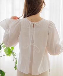 flower | スプリンジーリボンブラウス(シャツ/ブラウス)