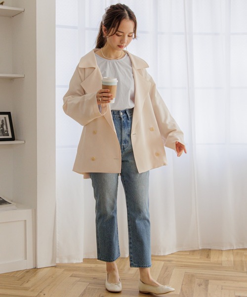 flower(フラワー)の「スプリンジーリボンブラウス(シャツ/ブラウス・レディース・ホワイト/ブルー・FREE)」の10枚目の写真