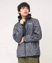 裏メッシュ 総柄 ナイロンジャケット