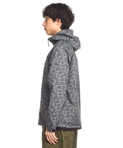 OUTDOOR PRODUCTS(アウトドアプロダクツ)の「裏メッシュ 総柄 ナイロンジャケット(ナイロンジャケット・メンズ・ブラック/ネイビー・L/LL/M)」の5枚目の写真