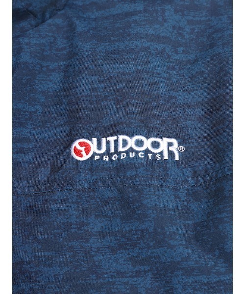 OUTDOOR PRODUCTS(アウトドアプロダクツ)の「裏メッシュ 総柄 ナイロンジャケット(ナイロンジャケット・メンズ・ブラック/ネイビー・L/LL/M)」の13枚目の写真