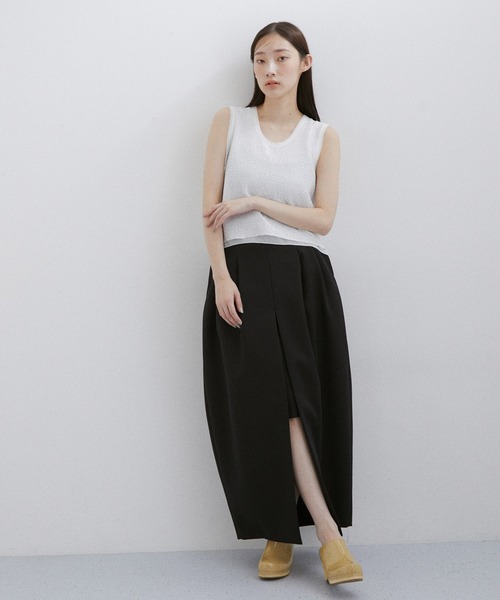 ADAM ET ROPE'(アダムエロペ)の「スパンコールタンク(タンクトップ・レディース・ブラック系その他/ホワイト・FREE)」の5枚目の写真