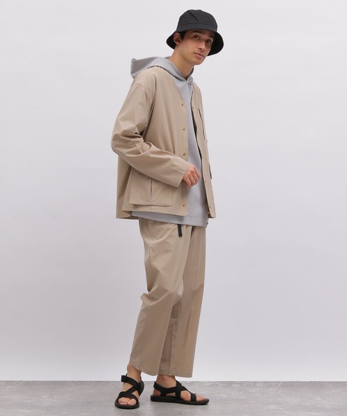 LAKOLE（ラコレ）の「ユーティリティカーディガン[セットアップ対応] / 185813（スウェット・メンズ・ベージュ/ブラック/カーキ・LARGE/MEDIUM/X-LARGE）」の5枚目の写真