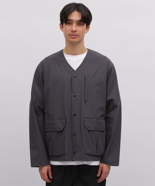 LAKOLE（ラコレ）の「ユーティリティカーディガン[セットアップ対応] / 185813（スウェット・メンズ・ベージュ/ブラック/カーキ・LARGE/MEDIUM/X-LARGE）」の7枚目の写真