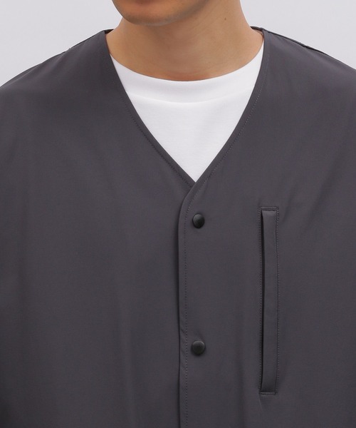 LAKOLE（ラコレ）の「ユーティリティカーディガン[セットアップ対応] / 185813（スウェット・メンズ・ベージュ/ブラック/カーキ・LARGE/MEDIUM/X-LARGE）」の10枚目の写真