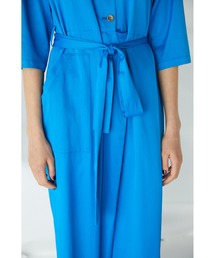 ENFOLD（エンフォルド）の「WASHEDサテン ジャンプスーツ（つなぎ