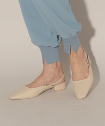 スリングバックパンプス
