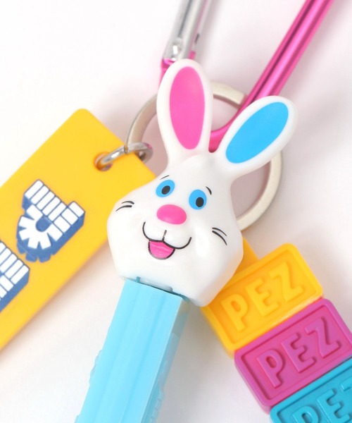 14 PEZ ペッツ ミャクミャク 赤 青 2種セット キーホルダー 値下げ不可 大阪関西万博 ミャクミャク PEZ ペッツ カラビナ付き
