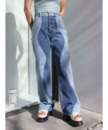 EVRIS | ウェーブワイドデニムパンツ(デニムパンツ)