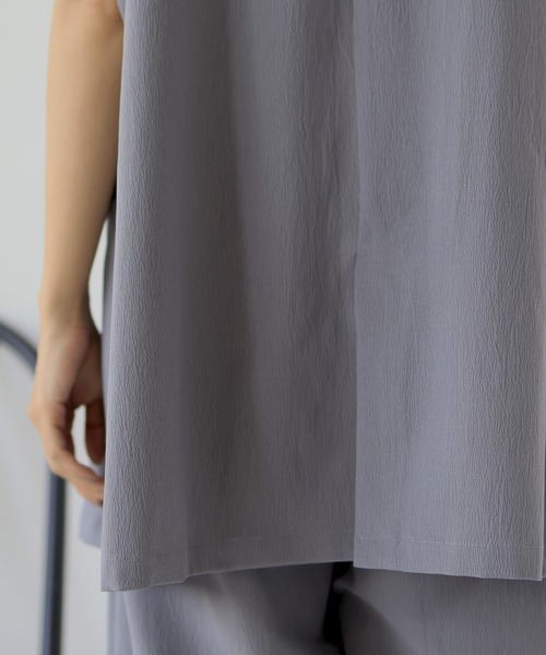 hellam（へラム）の「ダブルジャケットジレ(入荷禁止)（ベスト・レディース・アイボリー/グレー/ブラック/グレイッシュベージュ・FREE）」の17枚目の写真