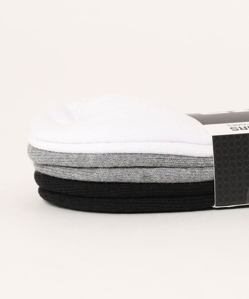 DC SHOES（ディーシーシューズ）の「SPP DC ANKLE 3PK/DCアンクルソックス・靴下（ソックス/靴下・メンズ・ブラック/その他1/ホワイト・FREE）」の4枚目の写真