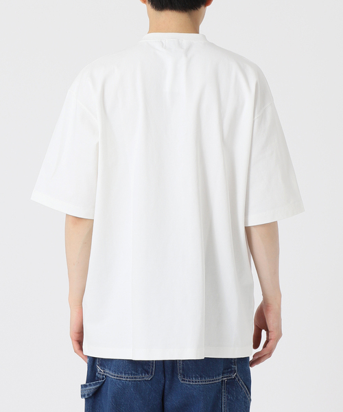 JOURNAL STANDARD relume（ジャーナルスタンダード　レリューム）の「【Allen A / アレンエー】別注 ヘンリーネックTシャツ（Tシャツ/カットソー・メンズ・ライトグレー/ホワイト/カーキ/ブルー・MEDIUM/LARGE）」の22枚目の写真