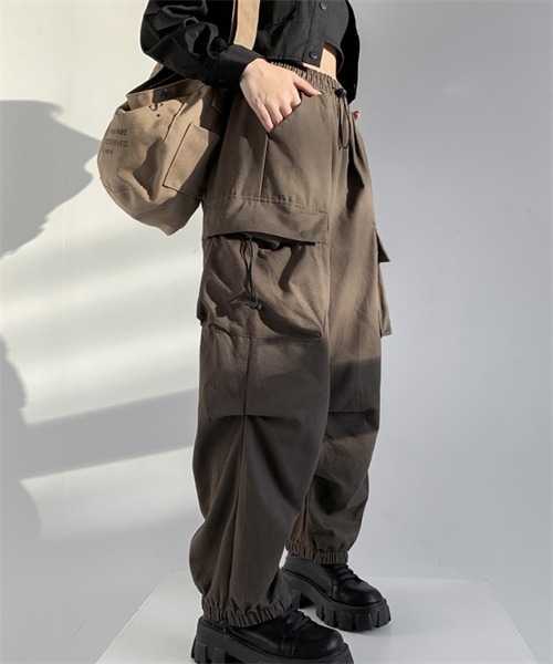 新品未使用 2024ss allureville リライムトリコチンカーゴパンツ リライムトリコチンカーゴパンツ|allureville OFFICIAL SITE