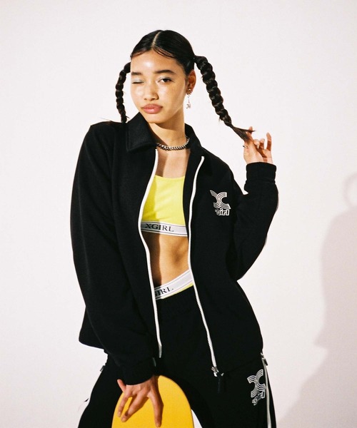 X-girl（エックスガール）の「WEリーグ|ATHELETIC PANTS/アスレチックパンツ（スポーツグッズ・レディース・ブラック/ネイビー・MEDIUM/LARGE/X-LARGE/SMALL）」の17枚目の写真