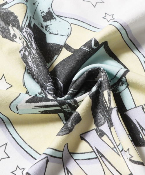 ROOPTOKYO(ループトウキョウ)の「AMERICAN CLASSICS/アメリカンクラシックス BILLY JOEL PASTEL PIANO MAN MENS LIGHTWEIGHT T-SHIRT 半袖Tシャツ フロントデザイン プリントTシャツ 白Tシャツ(Tシャツ/カットソー・メンズ・ホワイト・S/XL/L/M)」の11枚目の写真