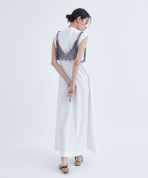EMOTIONALLY DRESSES ノースリーブロングワンピース 38 EMOTIONALLY DRESSES ノースリーブロングワンピース 38